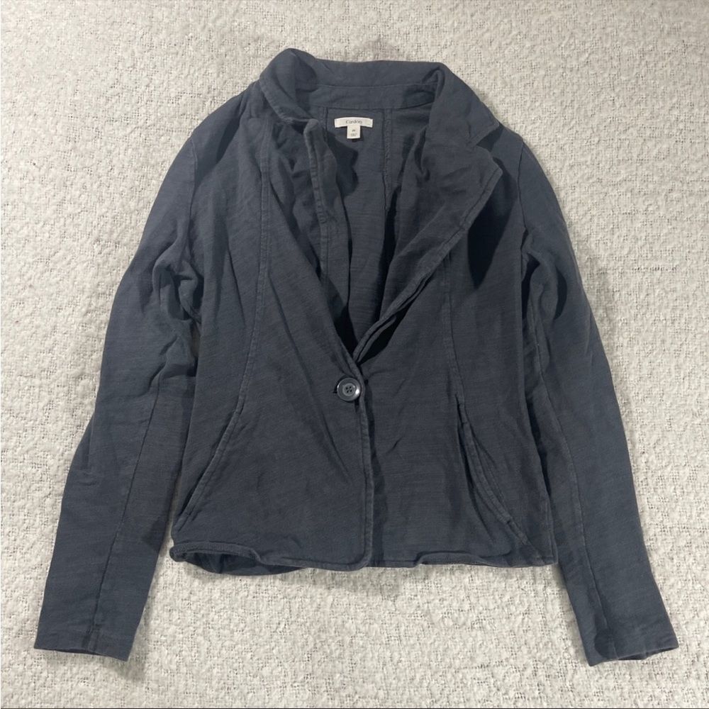Caslon jersey blazer M
